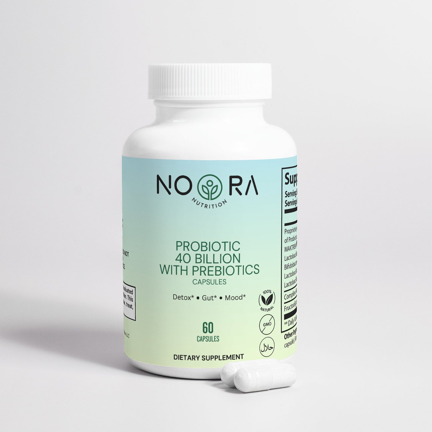 Probiotic 40 Billion with Prebiotics