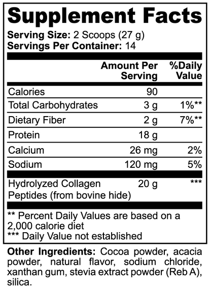 Collagen Peptides (Chocolate)